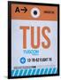 TUS Tuscon Luggage Tag II-NaxArt-Framed Art Print
