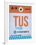 TUS Tuscon Luggage Tag II-NaxArt-Framed Art Print