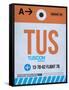 TUS Tuscon Luggage Tag II-NaxArt-Framed Stretched Canvas