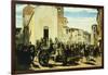 Tuscan Artillery in Montechiaro, 1860-Telemaco Signorini-Framed Giclee Print