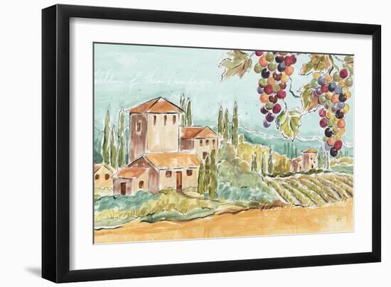 Tuscan Breeze I No Poppies-Daphne Brissonnet-Framed Art Print