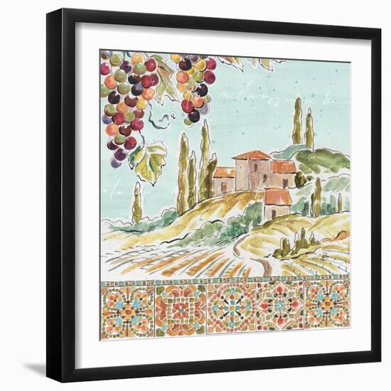 Tuscan Breeze III-Daphne Brissonnet-Framed Art Print