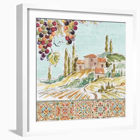 Tuscan Breeze III-Daphne Brissonnet-Framed Art Print