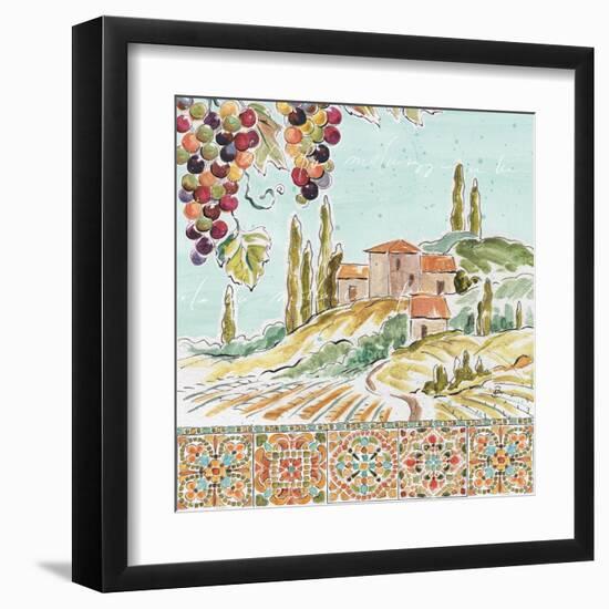 Tuscan Breeze III-Daphne Brissonnet-Framed Art Print