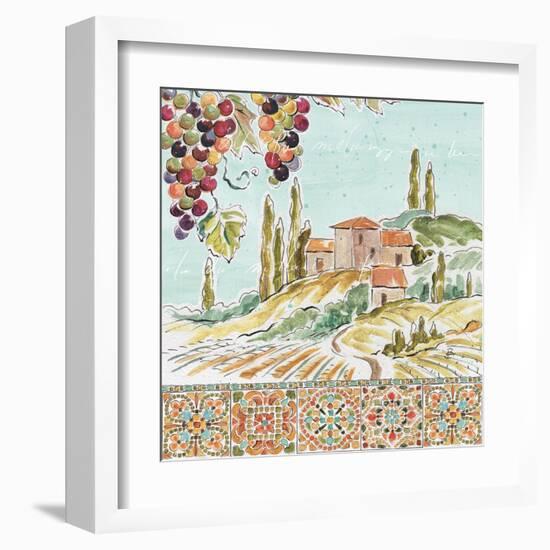 Tuscan Breeze III-Daphne Brissonnet-Framed Art Print