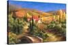 Tuscan Bridge-Art Fronckowiak-Stretched Canvas