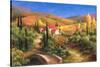 Tuscan Bridge-Art Fronckowiak-Stretched Canvas