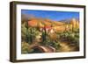 Tuscan Bridge-Art Fronckowiak-Framed Art Print