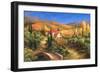 Tuscan Bridge-Art Fronckowiak-Framed Premium Giclee Print