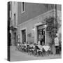 Tuscan Caffe #33-Alan Blaustein-Stretched Canvas