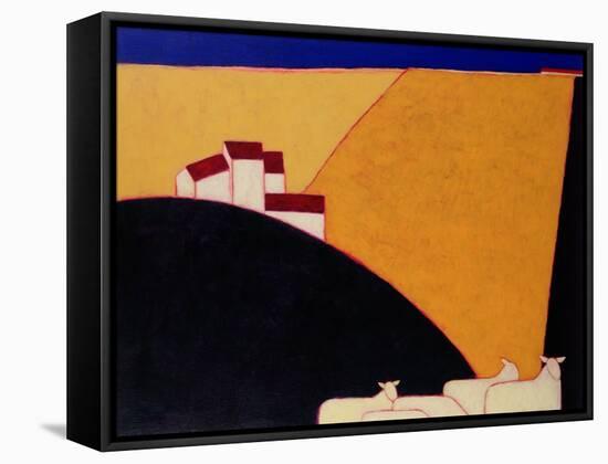 Tuscan Campagna, 1999-Eithne Donne-Framed Stretched Canvas