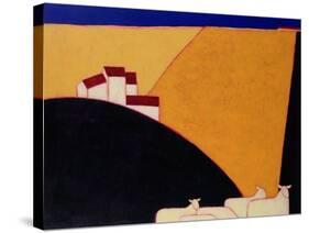 Tuscan Campagna, 1999-Eithne Donne-Stretched Canvas