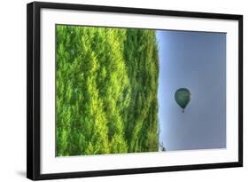 Tuscan Cedar and Balloon-Robert Goldwitz-Framed Photographic Print