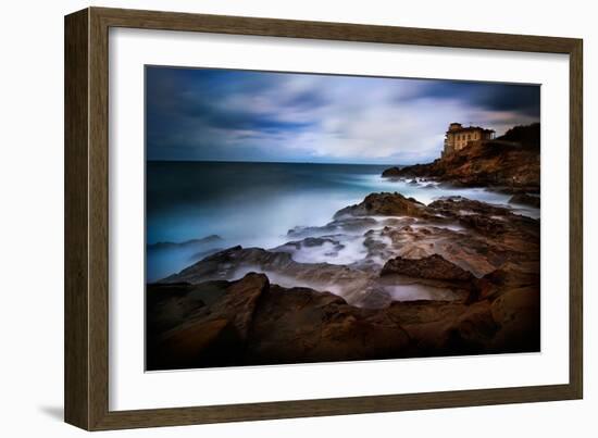 Tuscan Coast - Calafuria-Antonio Grambone-Framed Photographic Print