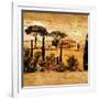 Tuscan Countryside I-Colin Floyd-Framed Art Print