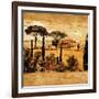 Tuscan Countryside I-Colin Floyd-Framed Art Print