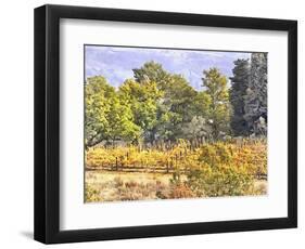 Tuscan Countryside In Autumn-Dorothy Berry-Lound-Framed Giclee Print