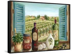 Tuscan Delights-Marilyn Dunlap-Framed Stretched Canvas