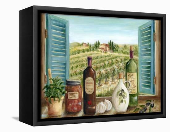 Tuscan Delights-Marilyn Dunlap-Framed Stretched Canvas