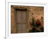 Tuscan Doorway, Castellina, Il Chianti, Tuscany, Italy-Walter Bibikow-Framed Photographic Print