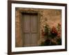 Tuscan Doorway, Castellina, Il Chianti, Tuscany, Italy-Walter Bibikow-Framed Photographic Print