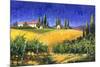 Tuscan Evening-Michael Swanson-Mounted Art Print