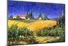 Tuscan Evening-Michael Swanson-Mounted Premium Giclee Print