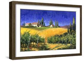 Tuscan Evening-Michael Swanson-Framed Art Print