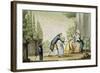 Tuscan Game of Forfeits, Italy, 18th Century-null-Framed Giclee Print