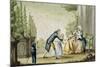 Tuscan Game of Forfeits, Italy, 18th Century-null-Mounted Giclee Print