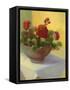 Tuscan Geraniums-Mary Jean Weber-Framed Stretched Canvas