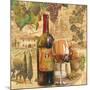 Tuscan Harvest - Wine-Gregory Gorham-Mounted Art Print