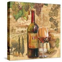 Tuscan Harvest - Wine-Gregory Gorham-Stretched Canvas