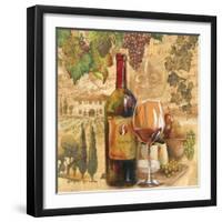 Tuscan Harvest - Wine-Gregory Gorham-Framed Art Print
