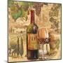 Tuscan Harvest - Wine-Gregory Gorham-Mounted Art Print