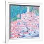 Tuscan Hill Town-Tosh-Framed Premium Giclee Print