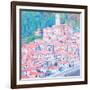 Tuscan Hill Town-Tosh-Framed Premium Giclee Print