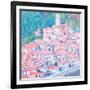 Tuscan Hill Town-Tosh-Framed Premium Giclee Print