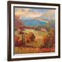 Tuscan Hill View-K. Park-Framed Art Print