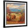 Tuscan Hill View-K. Park-Framed Art Print