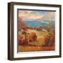 Tuscan Hill View-K. Park-Framed Art Print