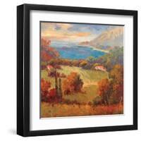 Tuscan Hill View-K. Park-Framed Art Print