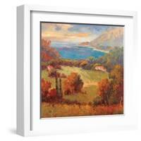 Tuscan Hill View-K. Park-Framed Art Print