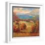 Tuscan Hill View-K. Park-Framed Art Print