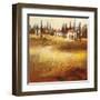 Tuscan Hills-Paul Santiago-Framed Art Print