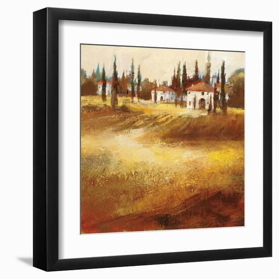 Tuscan Hills-Paul Santiago-Framed Art Print