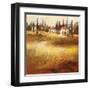 Tuscan Hills-Paul Santiago-Framed Art Print