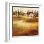 Tuscan Hills-Paul Santiago-Framed Art Print