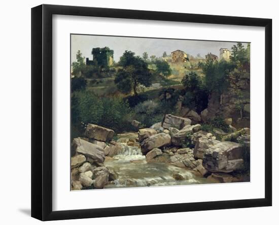 Tuscan Hills-Luigi Bechi-Framed Giclee Print