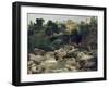 Tuscan Hills-Luigi Bechi-Framed Giclee Print